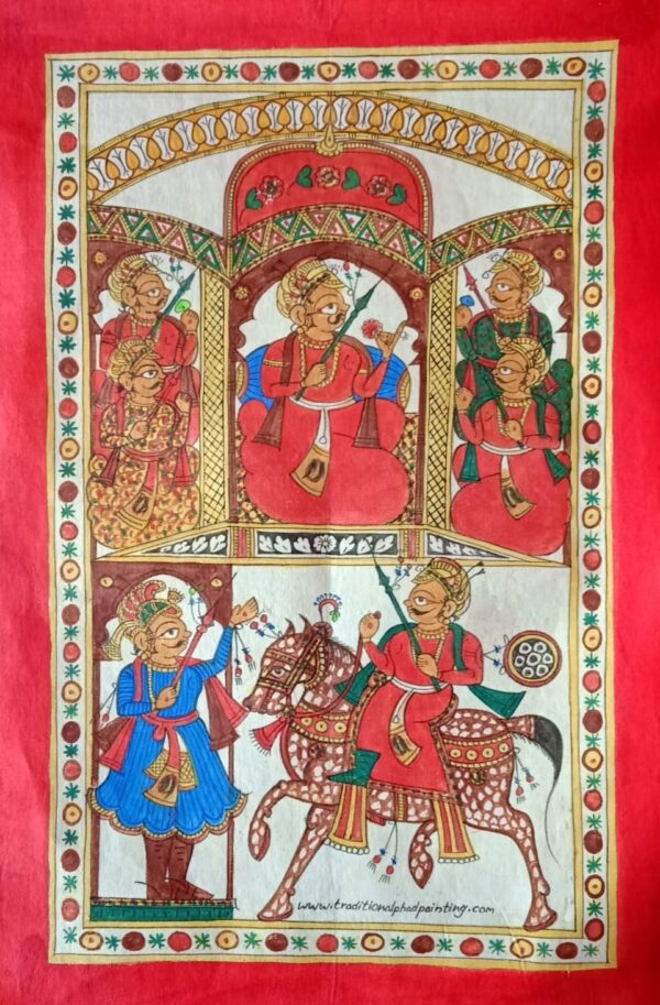 Kingdom - Phad paintings - Abishek Joshi - 85