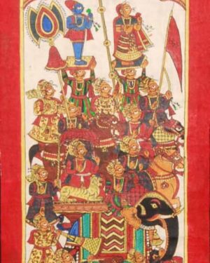Gangaur Festival - Phad paintings - Abishek Joshi - 92