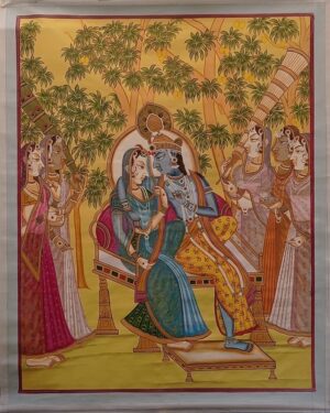 Radha Krishna - Pichwai painting - Rohil - 13