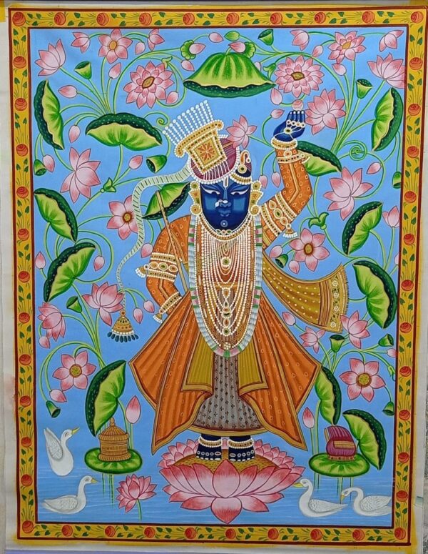 Kamalam Srinathji - Pichwai painting - Rohil - 15