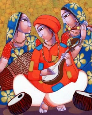 Tunes of Bengal - Indian Art - Shekar Roy - 13