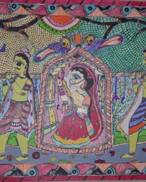 Doli Kahar - Madhubani painting - Anamika - 09