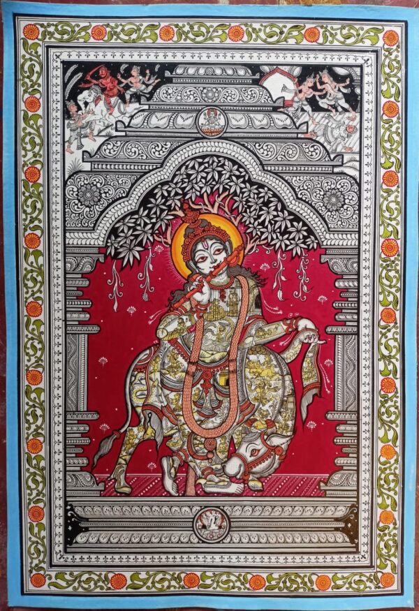 Krishna Story - Pattachitra paintings - Susant Maharana - 29