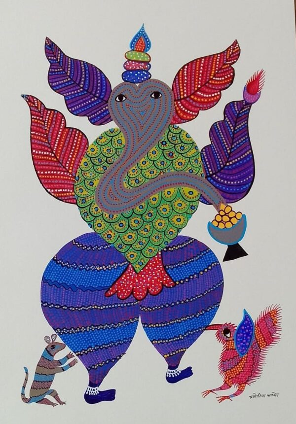 Bheel Pithora Painting - Gloriya - 18