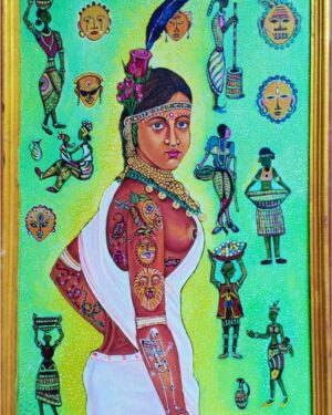 Tribal Beauty of Rajasthan - Indian Art - Pooran Poori - 18