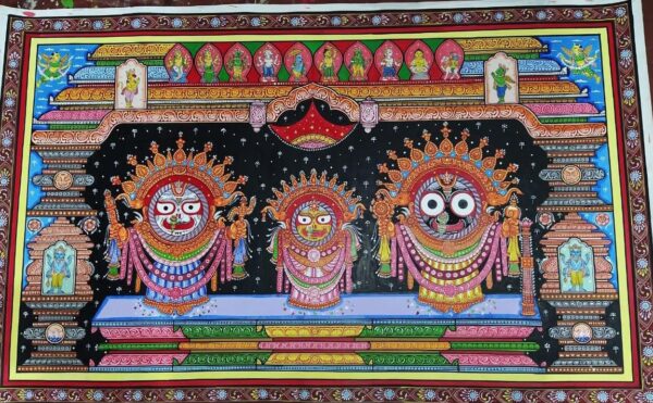 jagannath golden vhes - Pattachitra paintings - Susant Maharana - 32