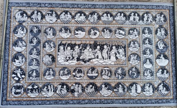 Krishna Story - Pattachitra paintings - Susant Maharana - 35