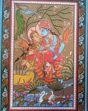 Radha Krishna - Pattachitra paintings - Susant Maharana - 36