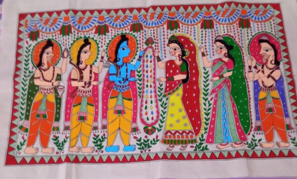 Ram+Sita jaimaal - Madhubani - Antra - 109