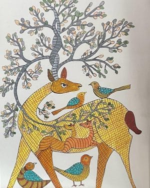 Gond Painting - SHanthi - 02