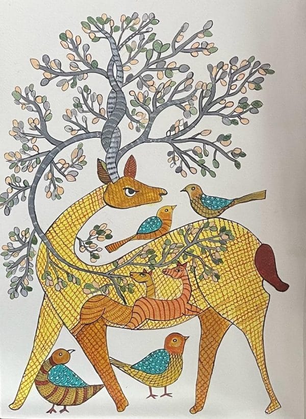 Gond Painting - SHanthi - 02