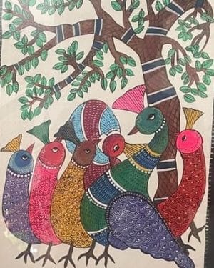 Gond Painting - SHanthi - 05