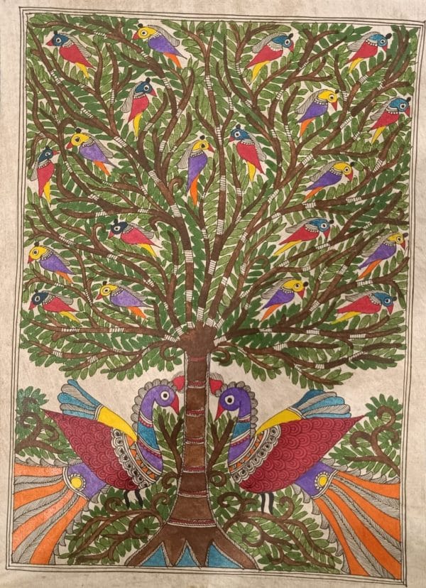 Madhubani painting - Avdhesh Kumar - 15