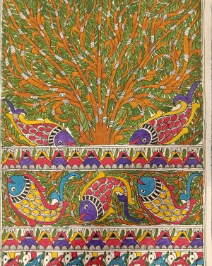 Madhubani painting - Avdhesh Kumar - 17