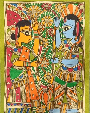 Madhubani painting - Avdhesh Kumar - 17