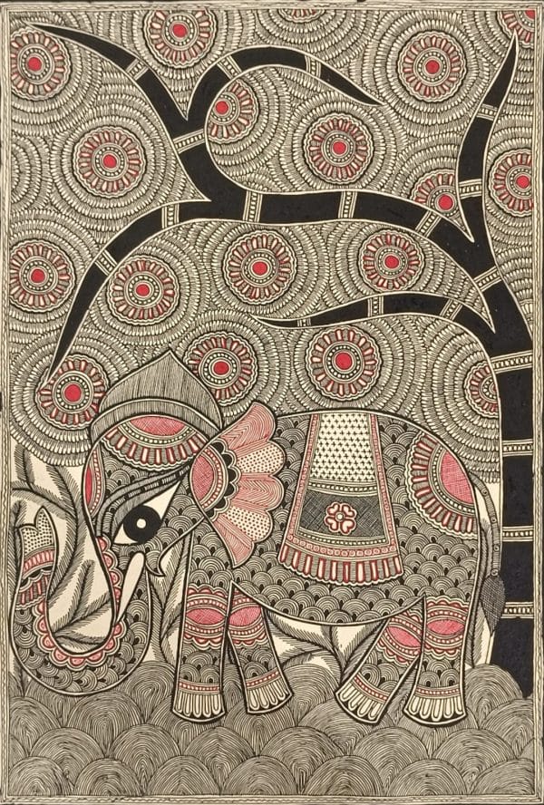 Madhubani painting - Avdhesh Kumar - 19