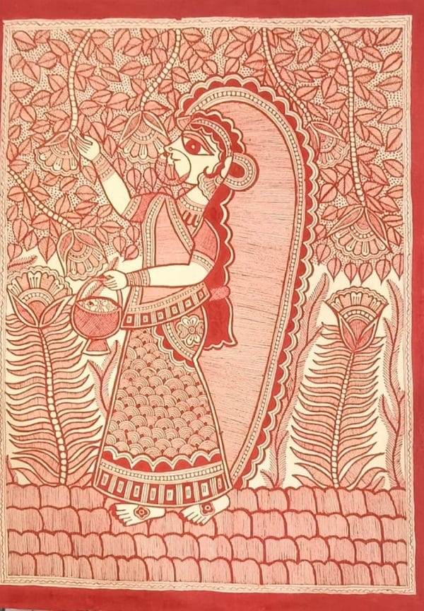 Madhubani painting - Avdhesh Kumar - 21