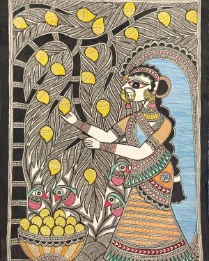 Madhubani painting - Avdhesh Kumar - 23