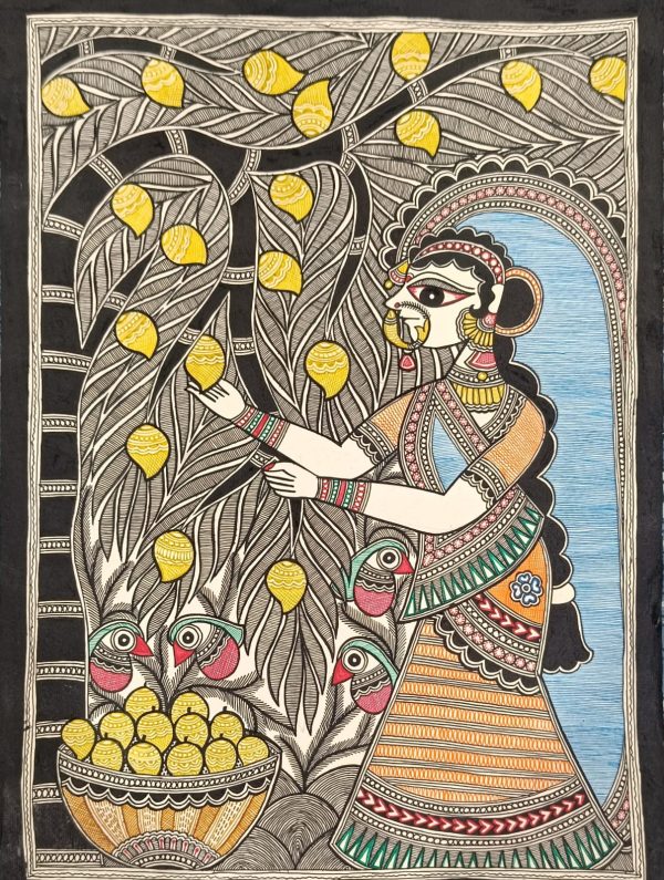 Madhubani painting - Avdhesh Kumar - 23