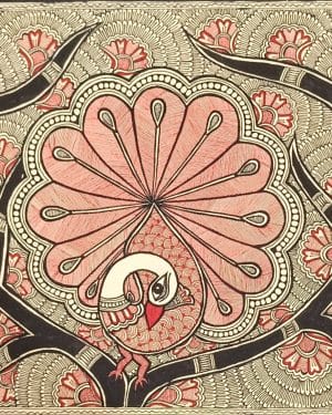 Madhubani painting - Avdhesh Kumar - 28