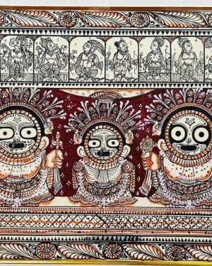 Dasavtar Jagannath - Pattachitra painting - Biswajit - 02