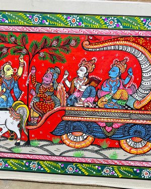 Mathura Bijaya - Pattachitra painting - Biswajit - 11